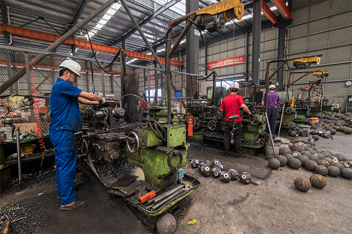 南昌网架配件车间